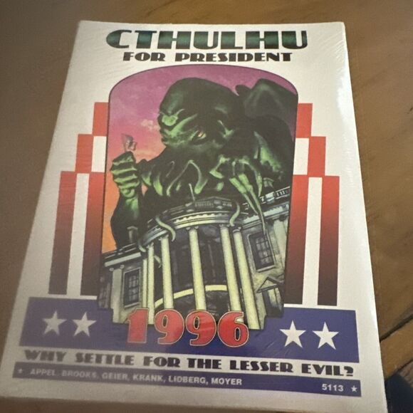 Cthulhu For President Call Of Cthulhu Why Settle For The Lesser Evil RPG New - Picture 5 of 12